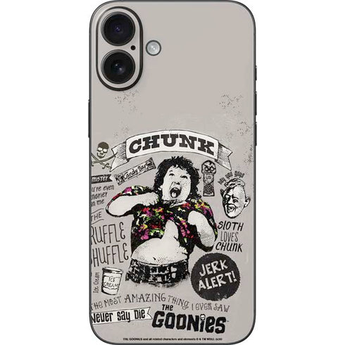 Warner Bros The Goonies (1985) Chunk iPhone 16 Plus Skin